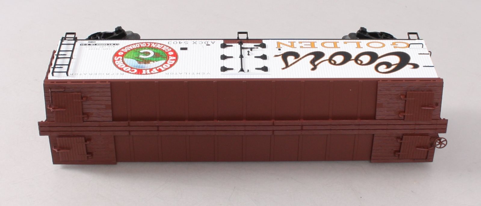 Atlas 8141-13 O Coors 40' Wood Reefer #5403 (3 Rail) LN/Box