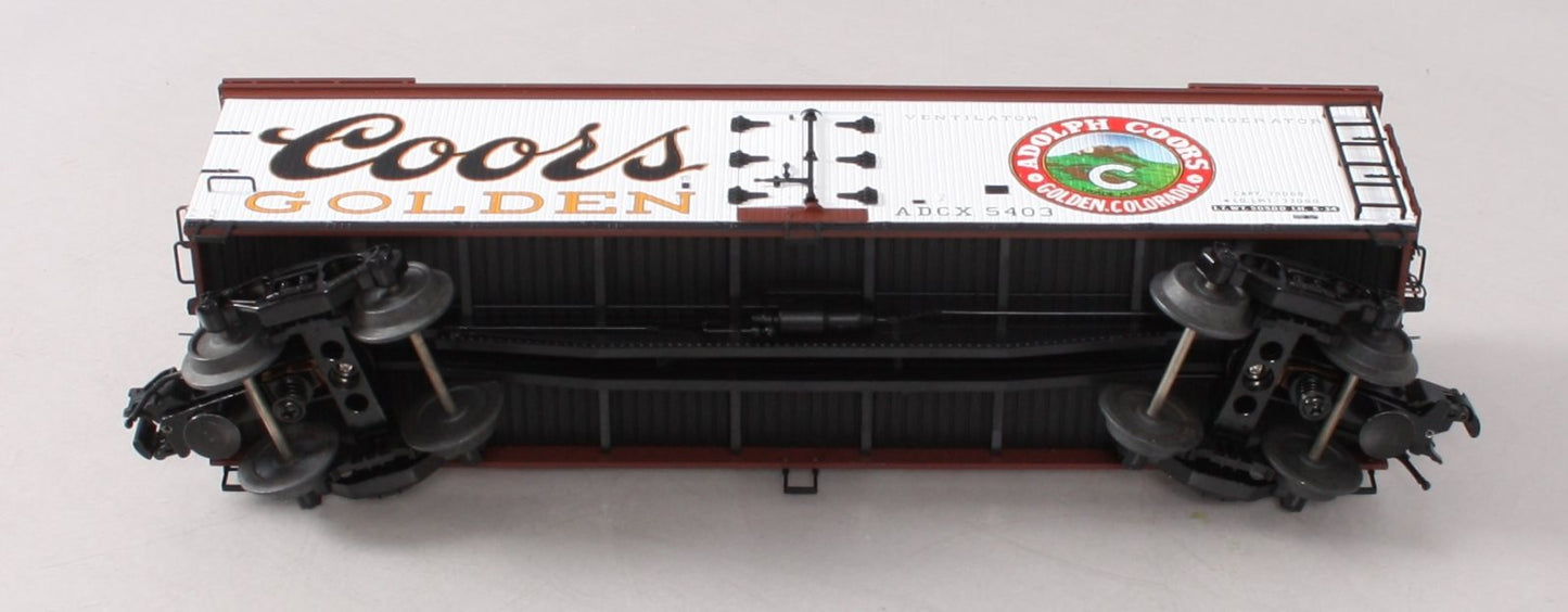 Atlas 8141-13 O Coors 40' Wood Reefer #5403 (3 Rail) LN/Box