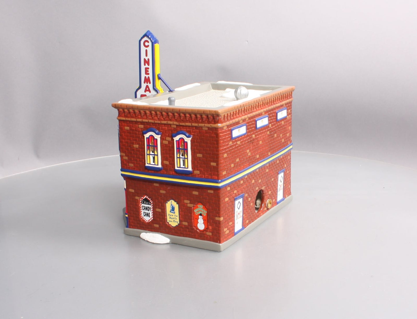 Dept 56 54978 The Original Snow Village "Cinema 56" Ceramic Building LN/Box