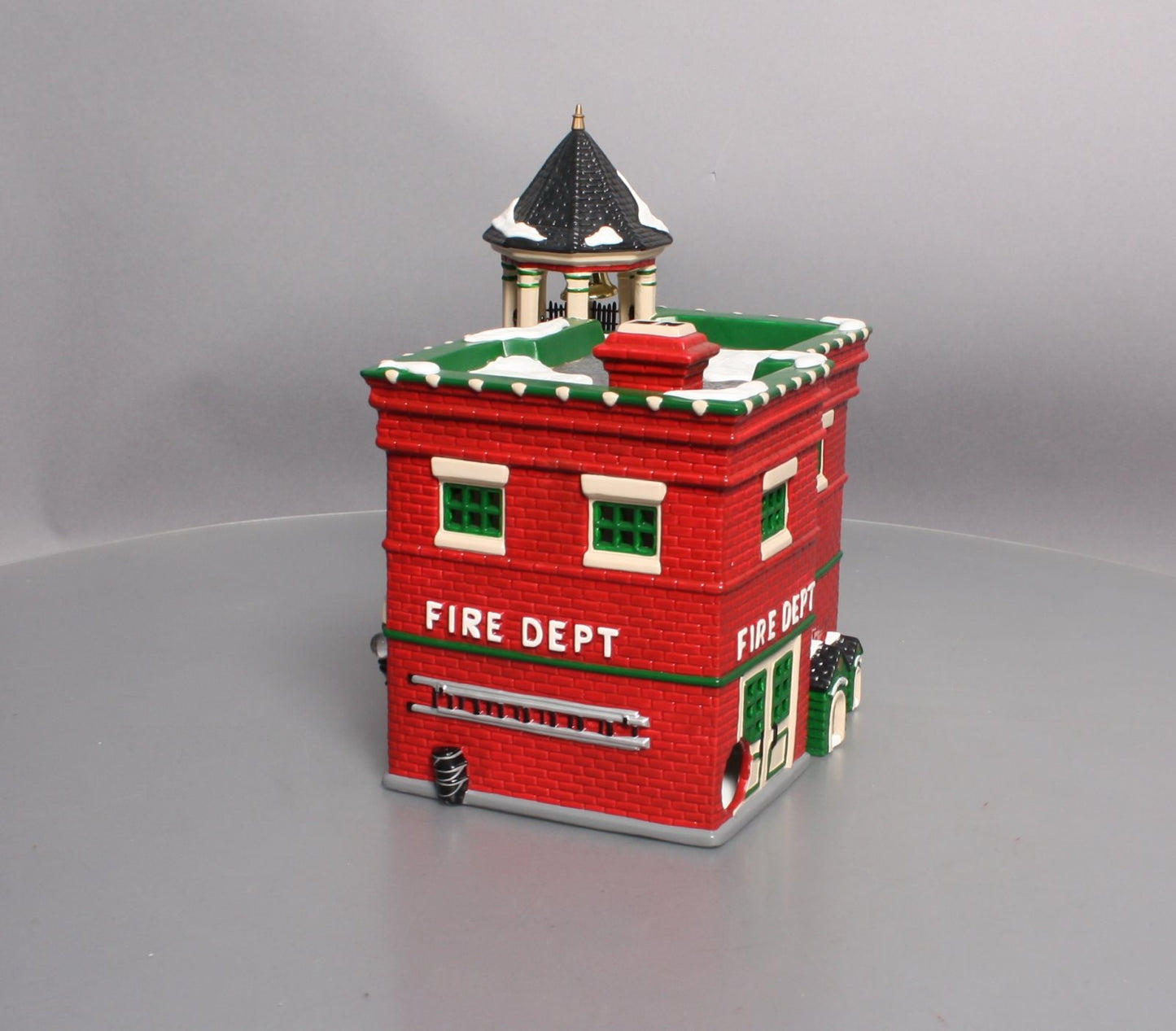 Dept 56 54942 The Original Snow Village "Fire Station #3" Ceramic Building LN/Box