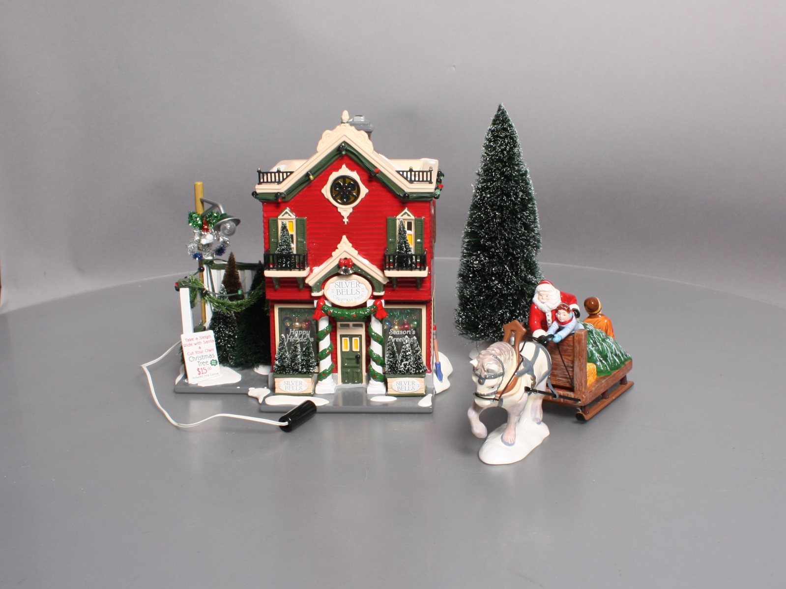 Dept 56 55040 The Original Snow Village Gift Set Silver Bells Gift Shop LN/Box