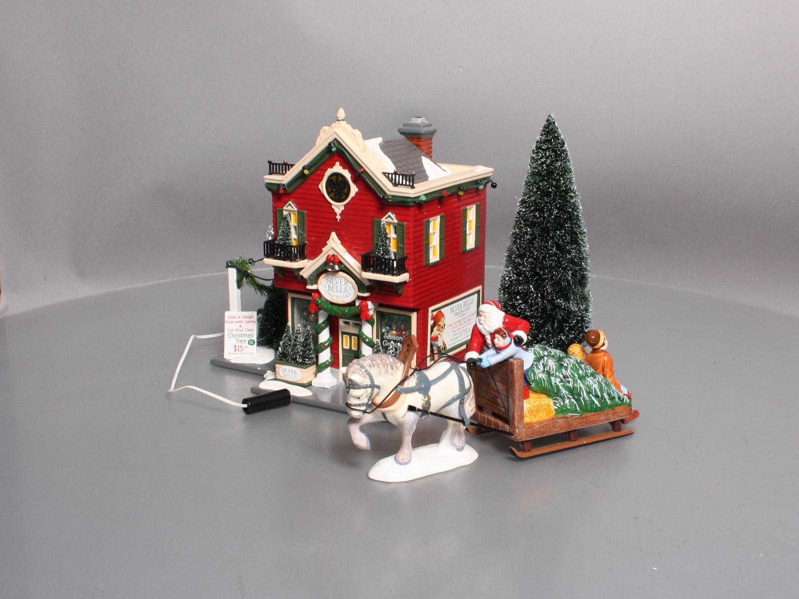 Dept 56 55040 The Original Snow Village Gift Set Silver Bells Gift Shop LN/Box