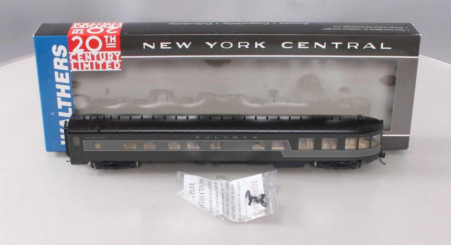 Walthers 932-9312 HO NYC 20th Century Limited 5 DB Buffett Lounge Observation LN/Box