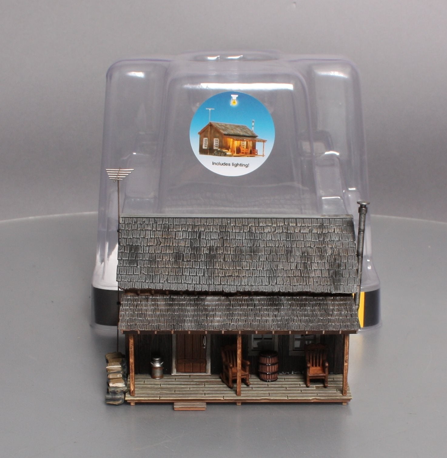 Woodland Scenics BR5869 O Built-&-Ready Rustic Cabin LN/Box