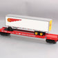 MTH 20-95216 O Missouri Kansas & Texas Railway Premier Flat Car w/ 40’ Trailer MT/Box
