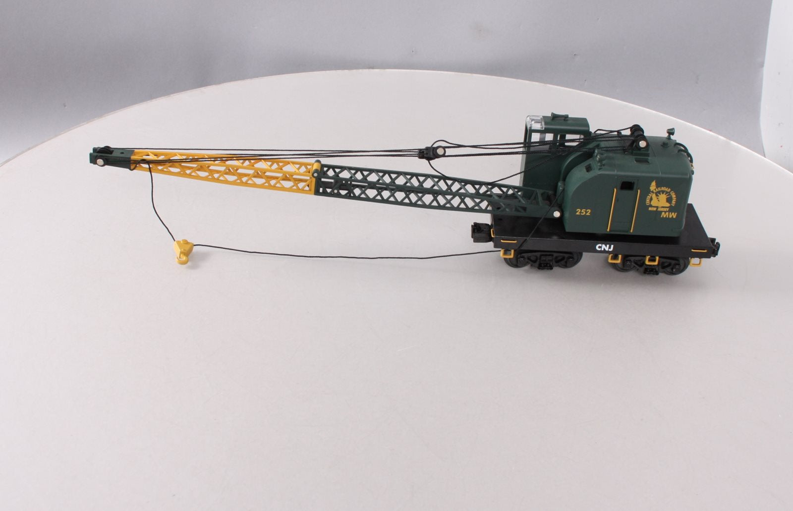 MTH 30-79285 O Jersey Central American Crane Car LN/Box