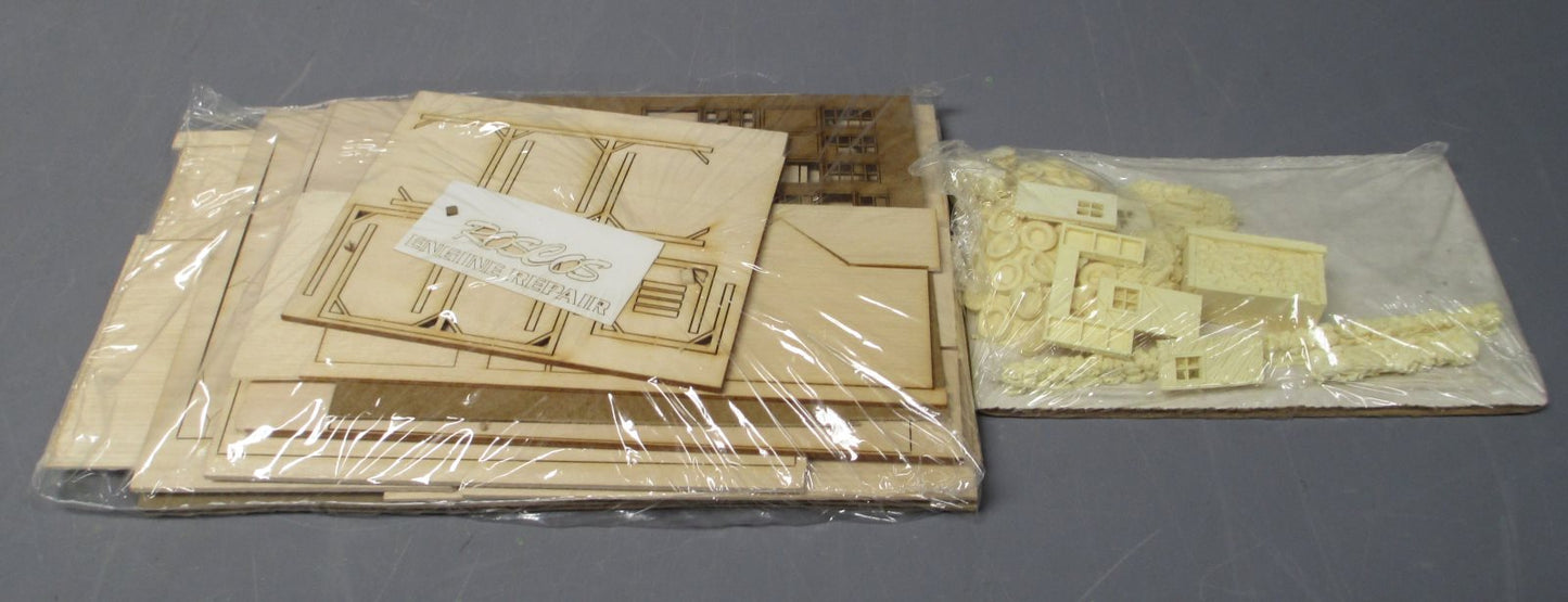 Model Tech Studios 5-0063 HO Scale Roscos Engine Repair Laser Cut Kit