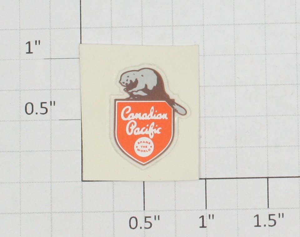Lionel 6433-10 Canadian Pacific Adhesive Sticker Decal