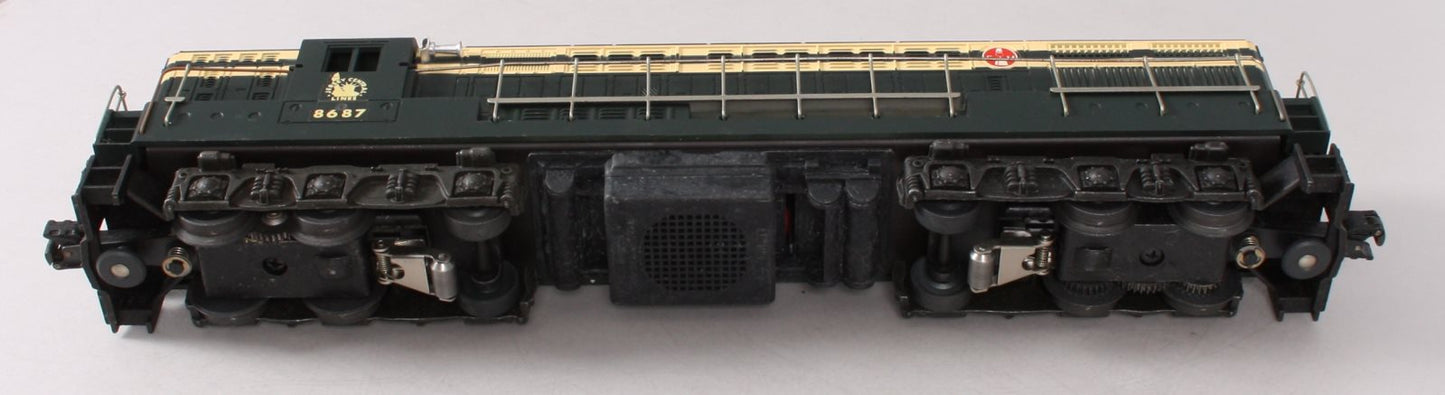 Lionel 6-8687 O Gauge Jersey Central FM Trainmaster Diesel Locomotive #8687 EX/Box