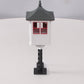Weaver G1954B BRASS O Light Grey Red Trim Lattice-Post Watchman's Tower