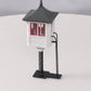 Weaver G1954B BRASS O Light Grey Red Trim Lattice-Post Watchman's Tower