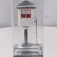 Weaver G1954B BRASS O Light Grey Red Trim Lattice-Post Watchman's Tower