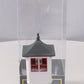 Weaver G1954B BRASS O Light Grey Red Trim Lattice-Post Watchman's Tower