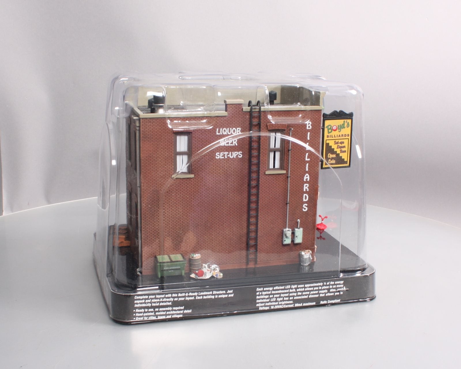 Woodland Scenics BR5844 O Built-&-Ready Corner Emporium Building EX/Box