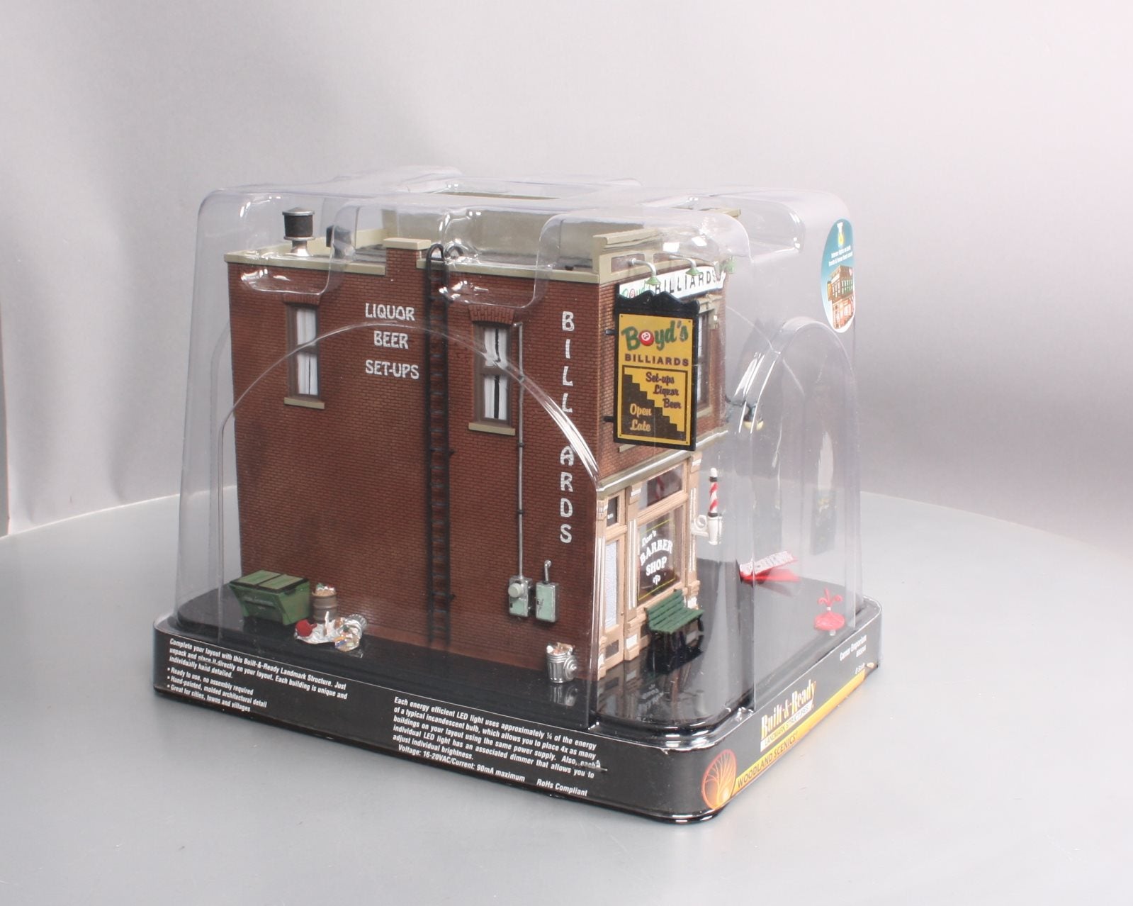 Woodland Scenics BR5844 O Built-&-Ready Corner Emporium Building EX/Box