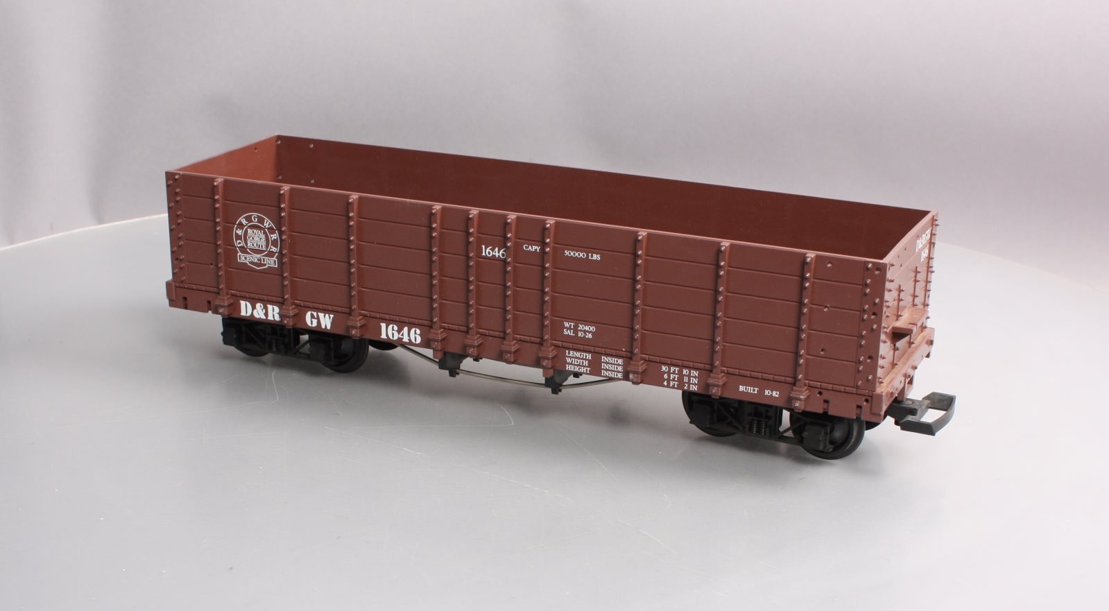 LGB 4073 G Scale D&RGW High Side Gondola #1646 LN/Box