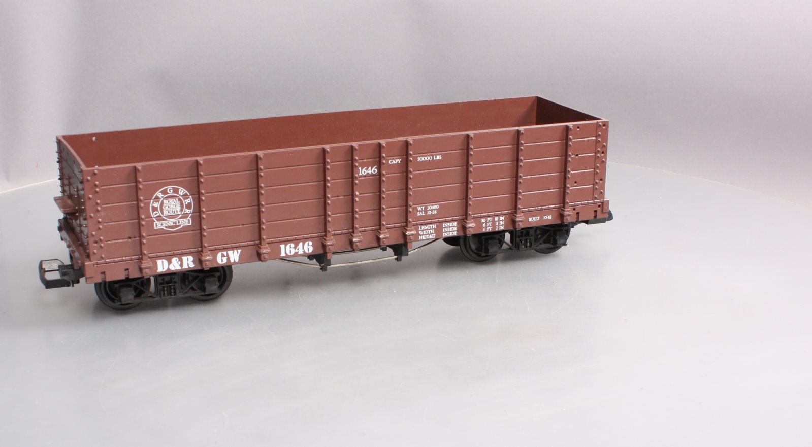 LGB 4073 G Scale D&RGW High Side Gondola #1646 LN/Box