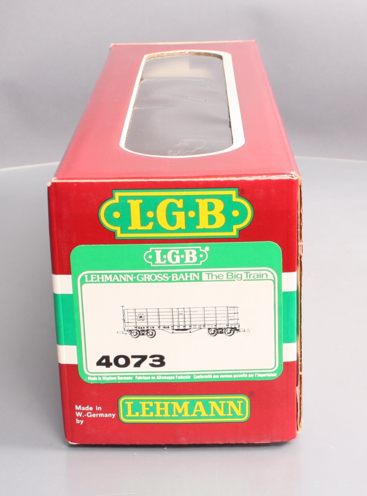 LGB 4073 G Scale D&RGW High Side Gondola #1646 LN/Box