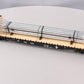 Lionel 6-27837 O Boston & Maine Bulkhead Flatcar w/Pipe Load #5321