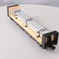 Lionel 6-27837 O Boston & Maine Bulkhead Flatcar w/Pipe Load #5321