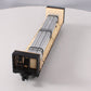 Lionel 6-27837 O Boston & Maine Bulkhead Flatcar w/Pipe Load #5321