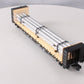 Lionel 6-27837 O Boston & Maine Bulkhead Flatcar w/Pipe Load #5321