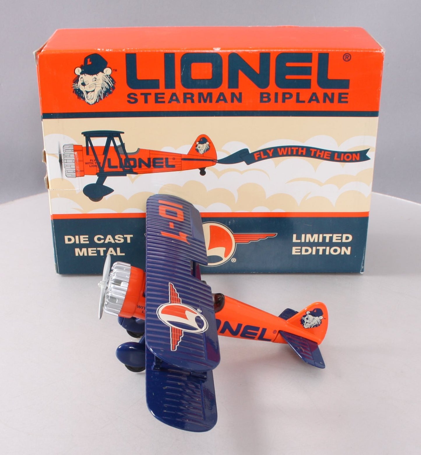 Eastwood 291000 Lionel O Stearman Die-Cast Biplane #455271, Limited Edition