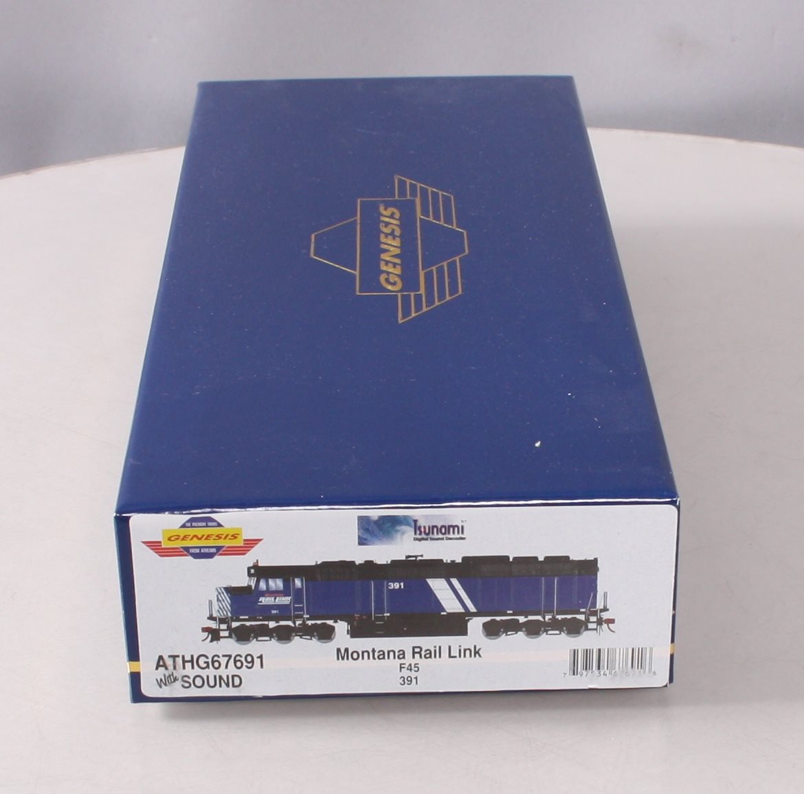 Athearn G67691 HO Montana Rail Link F45 Diesel Loco w/ Sound  #391 (DCC)