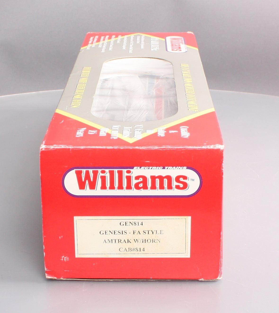 Williams GEN814 O Gauge Amtrak Genesis Powered Unit w/Horn EX/Box