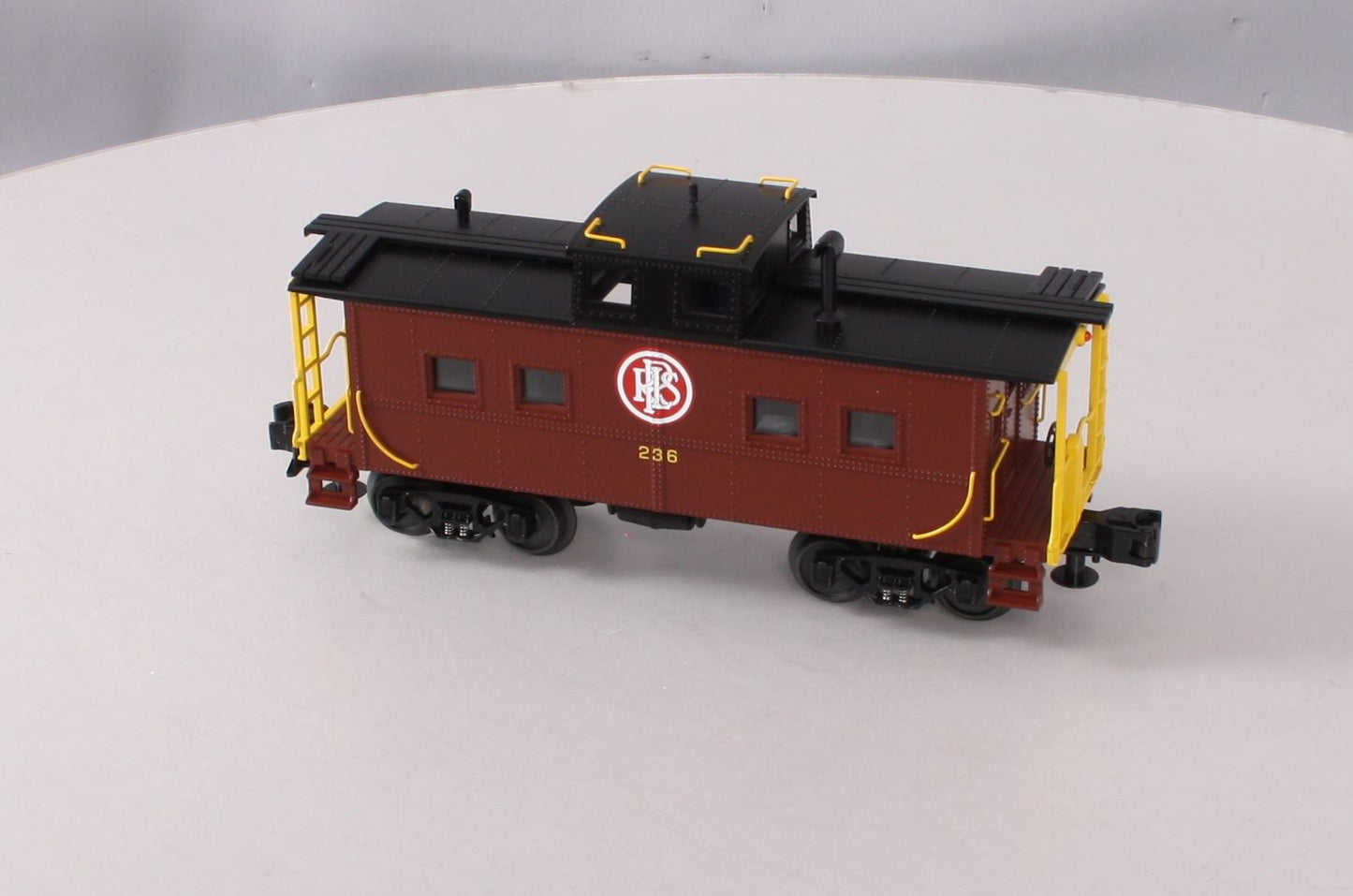 MTH 30-7776 O Pennsylvania Reading Seashore Steel Caboose #236 LN/Box