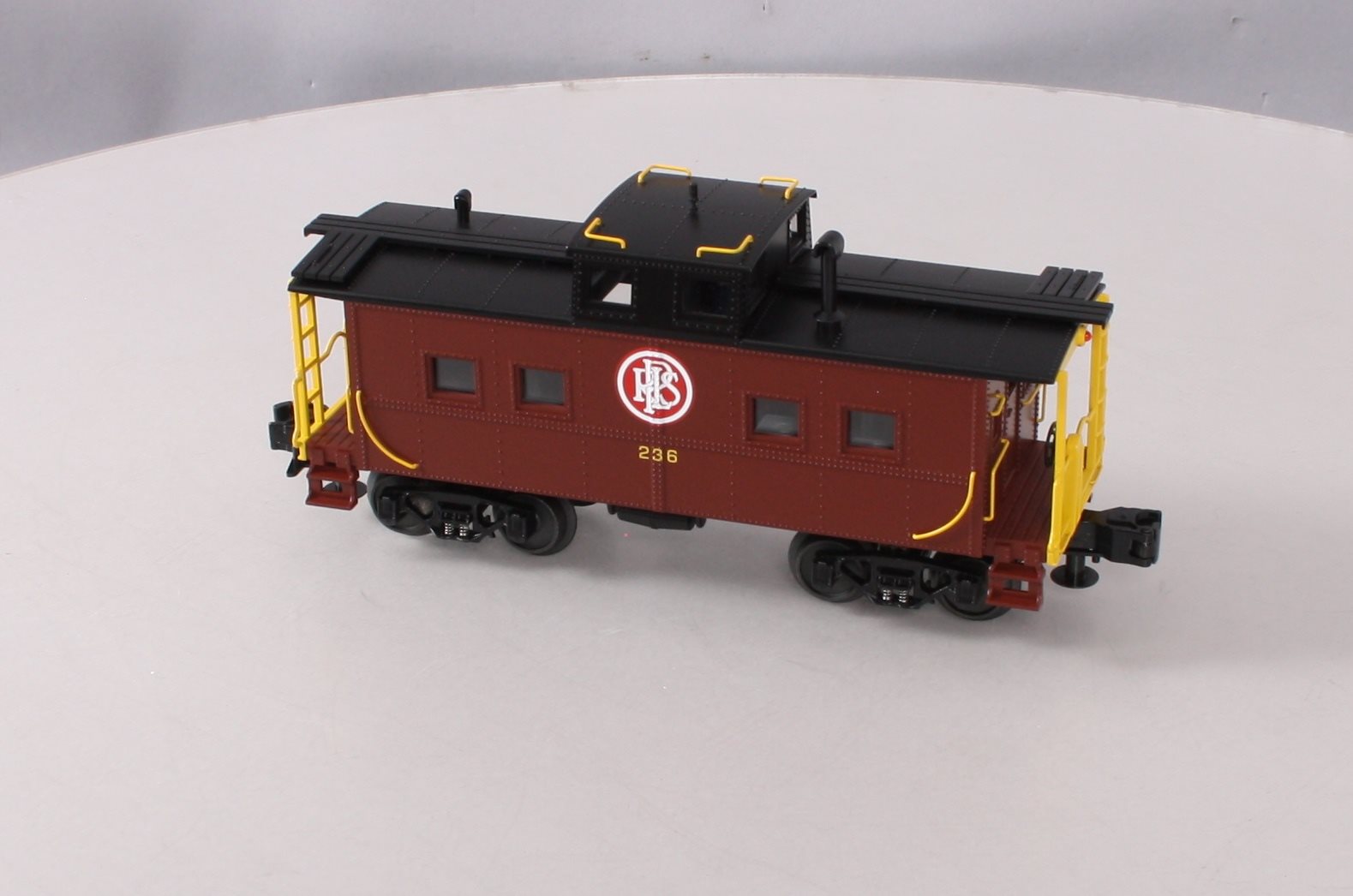 MTH 30-7776 O Pennsylvania Reading Seashore Steel Caboose #236 LN/Box