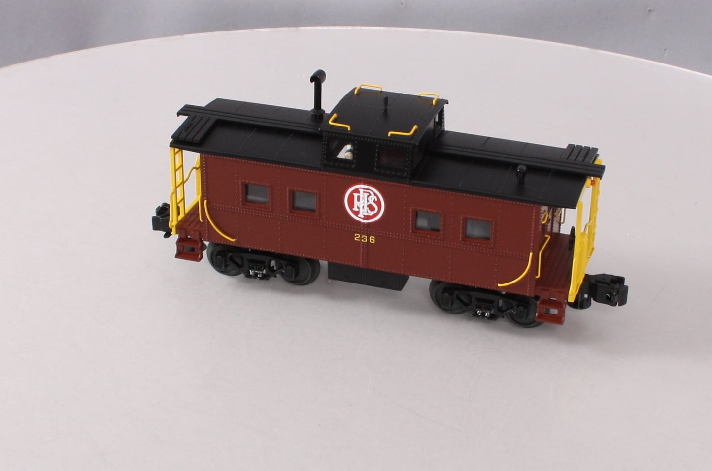 MTH 30-7776 O Pennsylvania Reading Seashore Steel Caboose #236 LN/Box