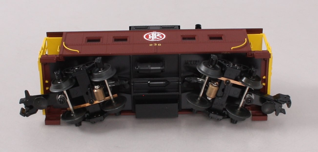 MTH 30-7776 O Pennsylvania Reading Seashore Steel Caboose #236 LN/Box