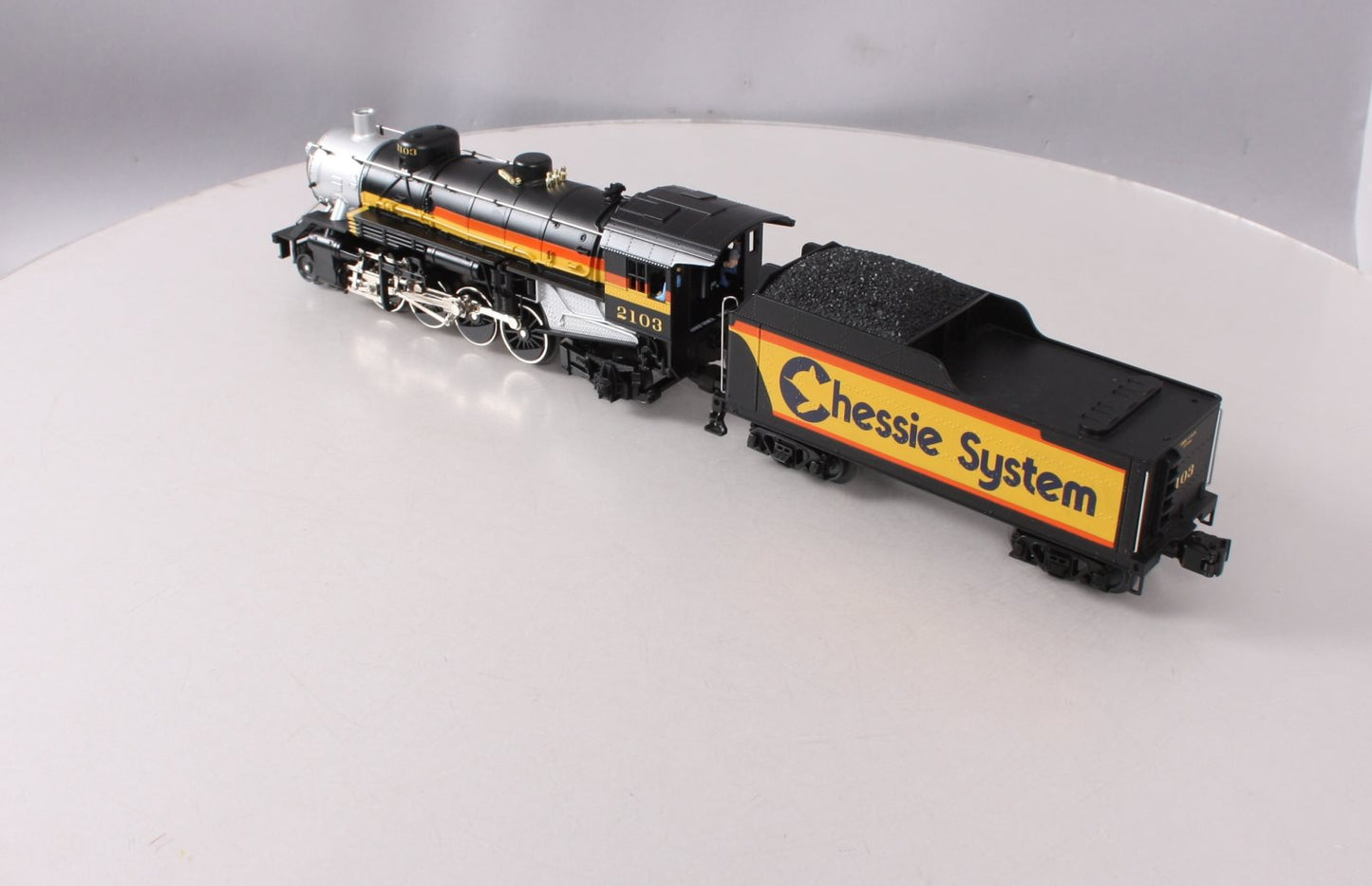 Lionel 6-81299 Chessie LionChief Plus 2-8-2 Mikado Steam Loco & Tender #2103