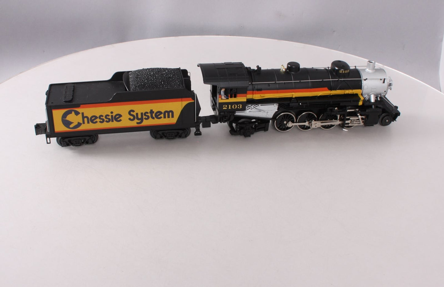Lionel 6-81299 Chessie LionChief Plus 2-8-2 Mikado Steam Loco & Tender #2103