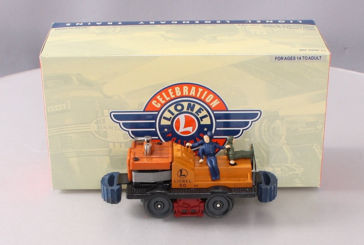 Lionel 6-28442 O Gauge PWC #50 Gang Car LN/Box