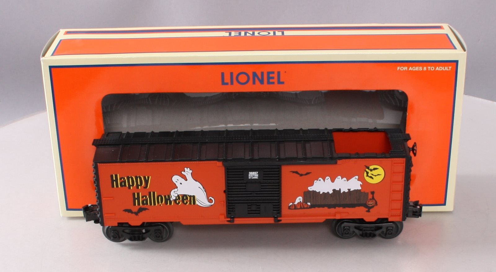 Lionel 6-36857 O Gauge Halloween Bobbing Ghost Boxcar #36857