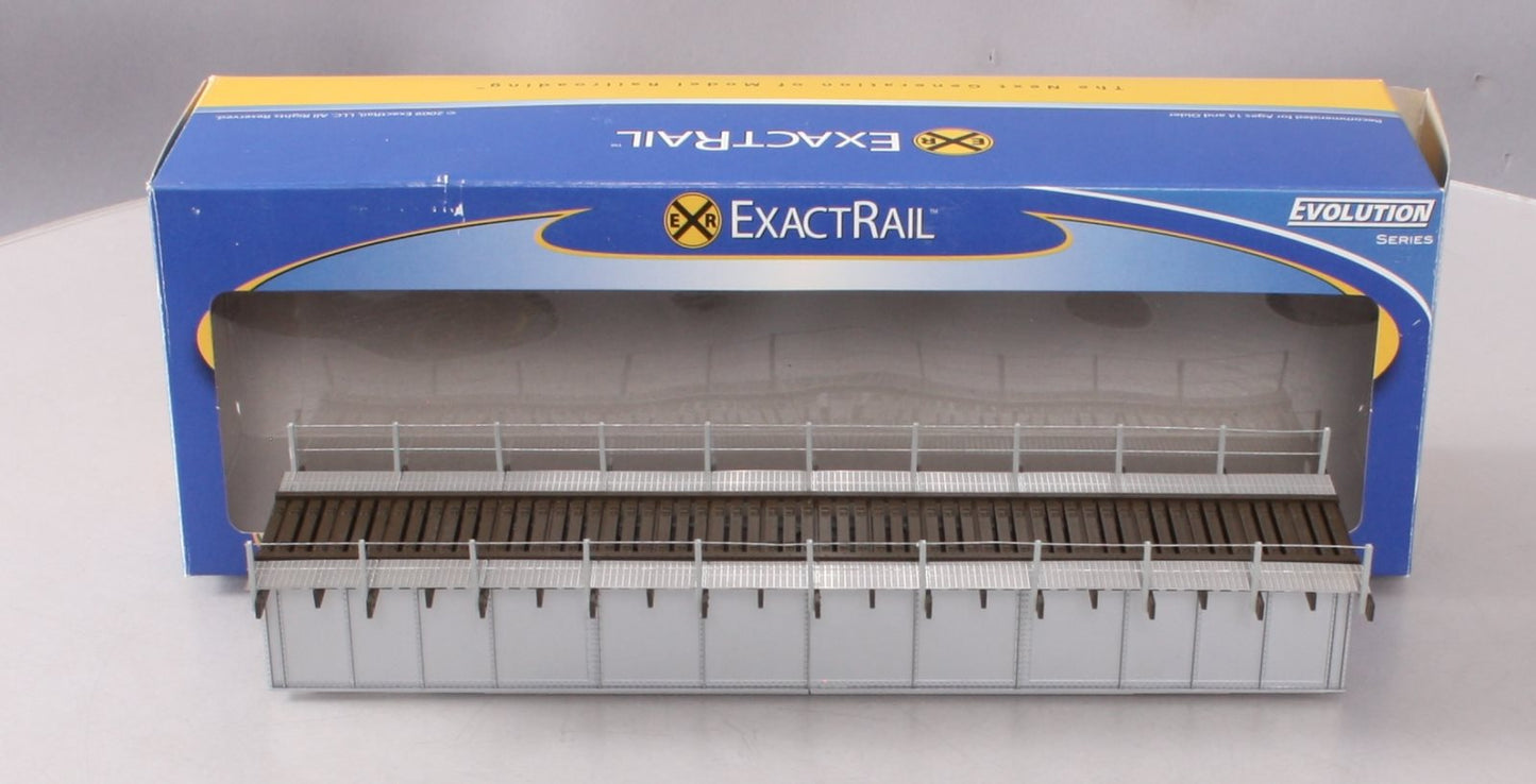 Exact Rail EE-9902-1 HO Silver 72' Plate Grider Bridge