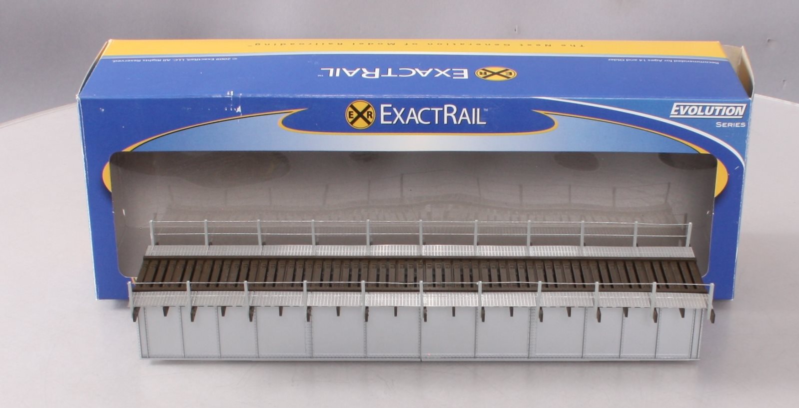 Exact Rail EE-9902-1 HO Silver 72' Plate Grider Bridge