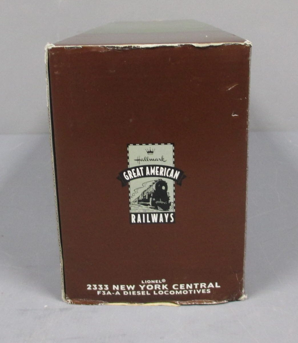 Hallmark 2333 Lionel Miniature NYC F3AA Diesel Set w/Display Case LN/Box