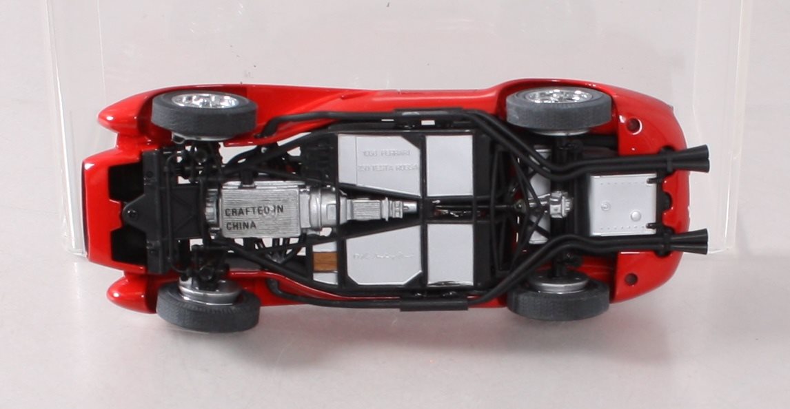 Danbury Mint 1:24 Scale Diecast Red 1958 Ferrari Testa Rossa Convertible NIB