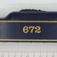 Lionel 6911432T07 Tender Shell Blue W/ Gold Stripe #672