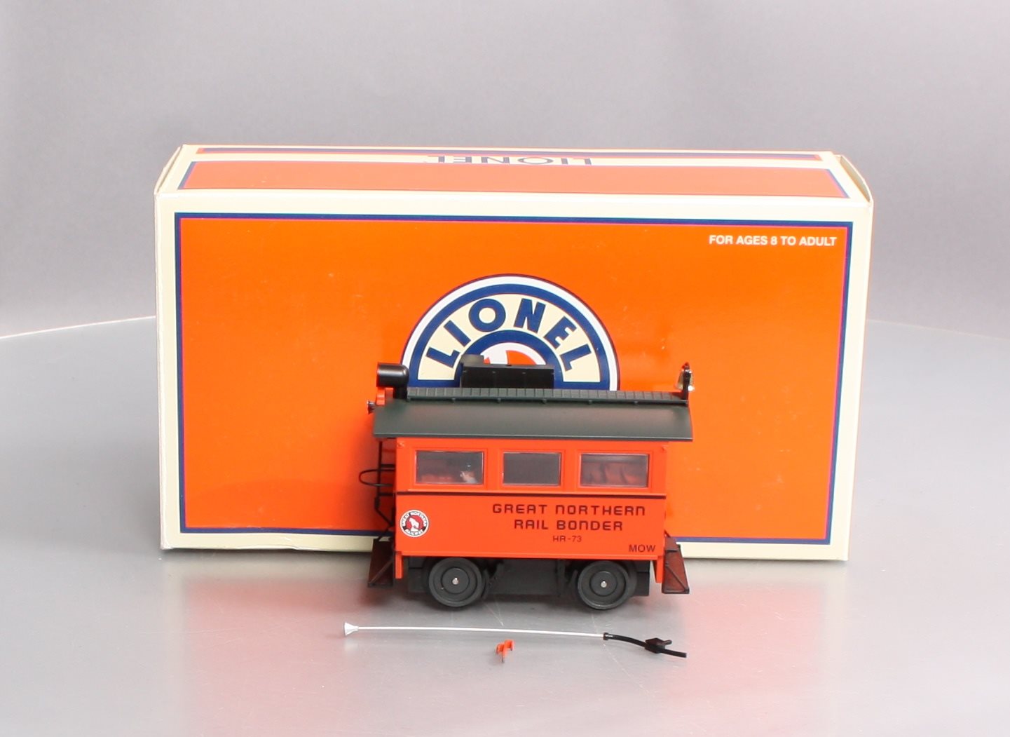 Lionel 6-18489 O Gauge Great Northern Rail Bonder MOW HR-73