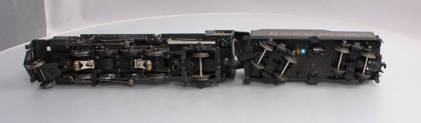 MTH 20-3075-1 O Gauge B&O USRA 2-8-2 Steam Locomotive w/Tender w/PS2 #4500 LN/Box
