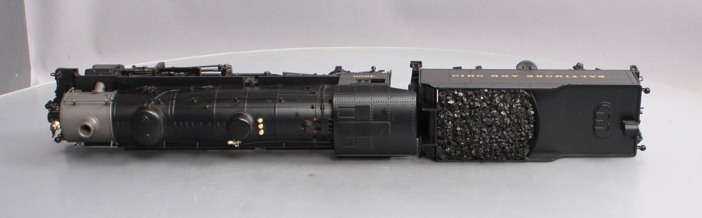 MTH 20-3075-1 O Gauge B&O USRA 2-8-2 Steam Locomotive w/Tender w/PS2 #4500 LN/Box