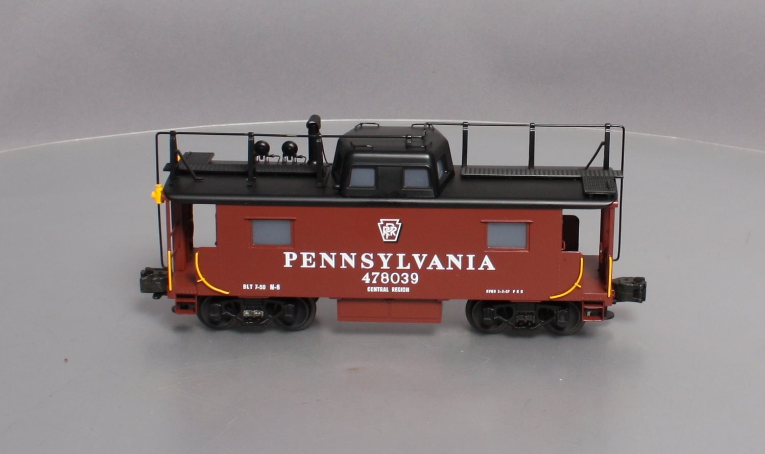 Lionel 6-51702 O Gauge BRASS Pennsylvania N-8 Smoking Caboose #478039 NIB