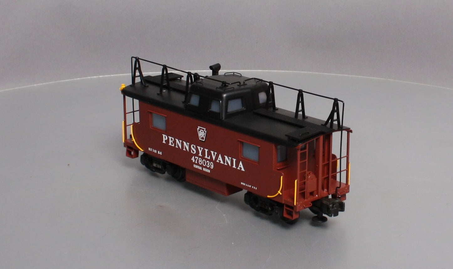 Lionel 6-51702 O Gauge BRASS Pennsylvania N-8 Smoking Caboose #478039 NIB