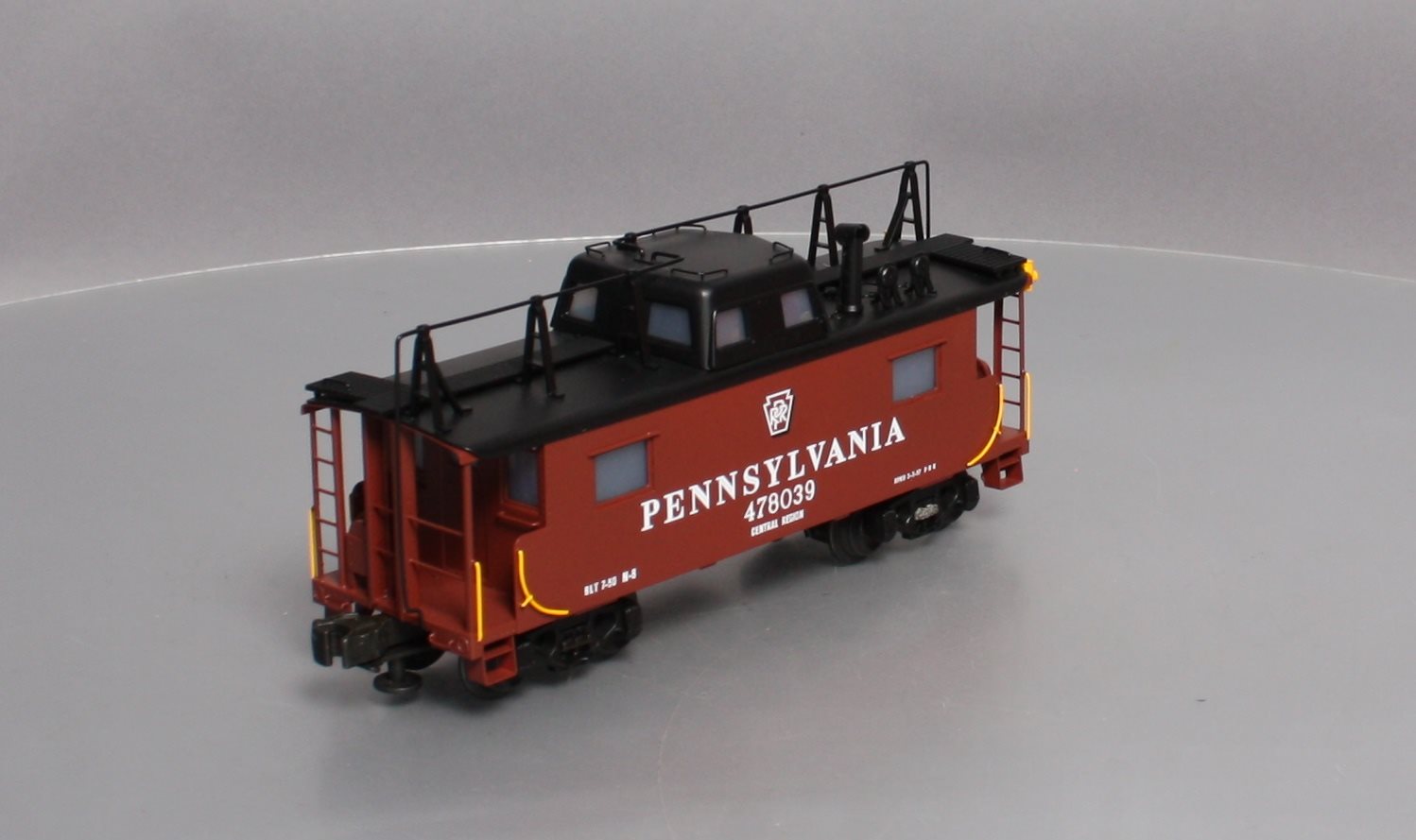 Lionel 6-51702 O Gauge BRASS Pennsylvania N-8 Smoking Caboose #478039 NIB