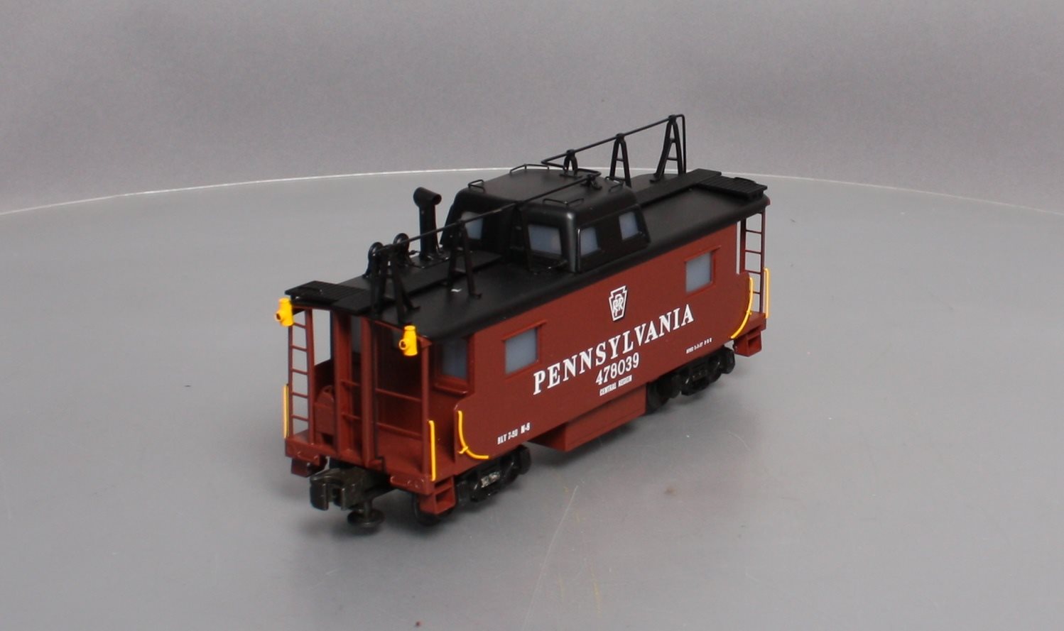 Lionel 6-51702 O Gauge BRASS Pennsylvania N-8 Smoking Caboose #478039 NIB
