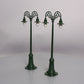 MTH 10-1095 Standard Gauge Dark Green #67 Lamp Post Set (Pack of 2) LN/Box